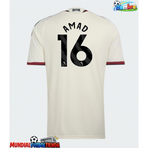 Camiseta Manchester United Amad Diallo #16 Tercera Equipación Replica 2026-27 mangas cortas